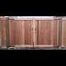 thumbnail Custom cedar double gate.