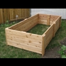 thumbnail A custom made cedar raised garden bed.